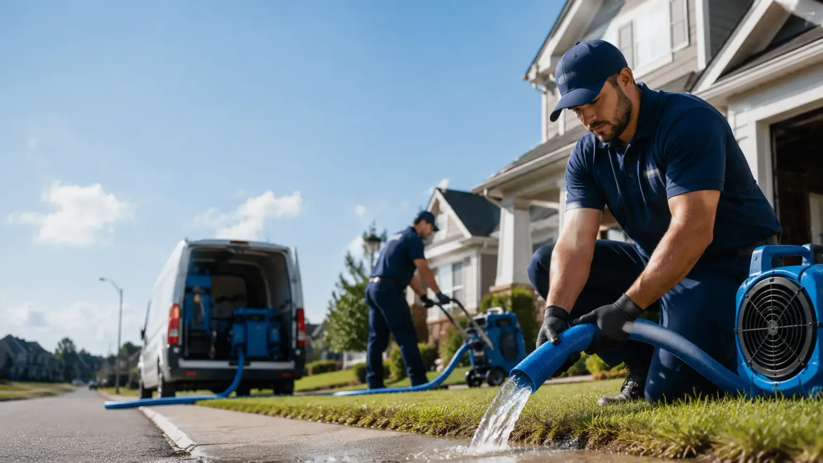 Flood Damage Restoration in Hanska, MN